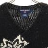 POLO SPORT RALPH LAUREN Шерстяная смесь ручная вязка С длинным рукавом С V-образным вырезом свитер Мужской Б/у