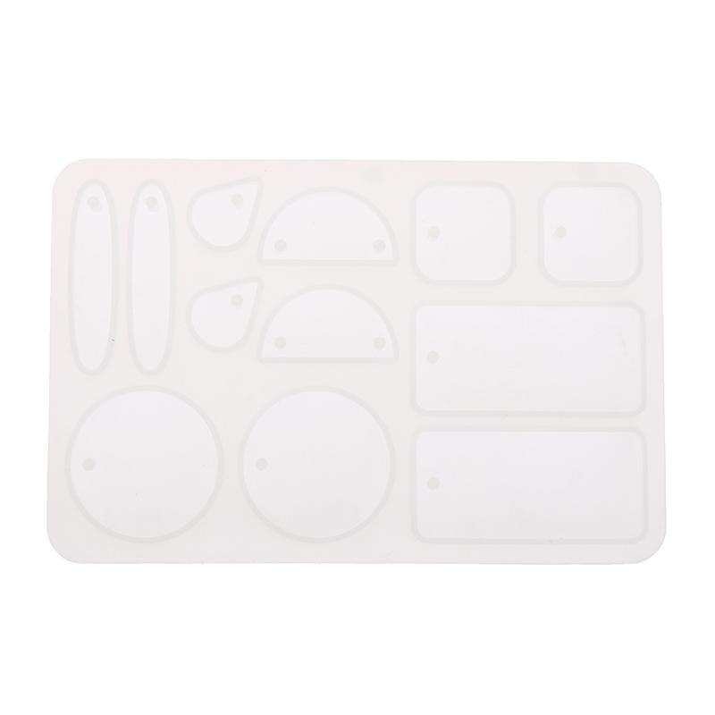 Силиконовая серьга подвеска смоляная форма литье инструмент для самостоятельного изготовления эпоксидной смолы