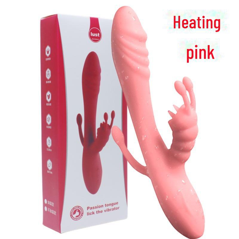 Вибратор для точки G Eros Heating и массажер для лизания Love Bean