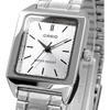 Casio Стандартные Женские Кварцевые Наручные Часы LTP-V007D-7E Серебристый Металлический Ремешок Импортная Модель