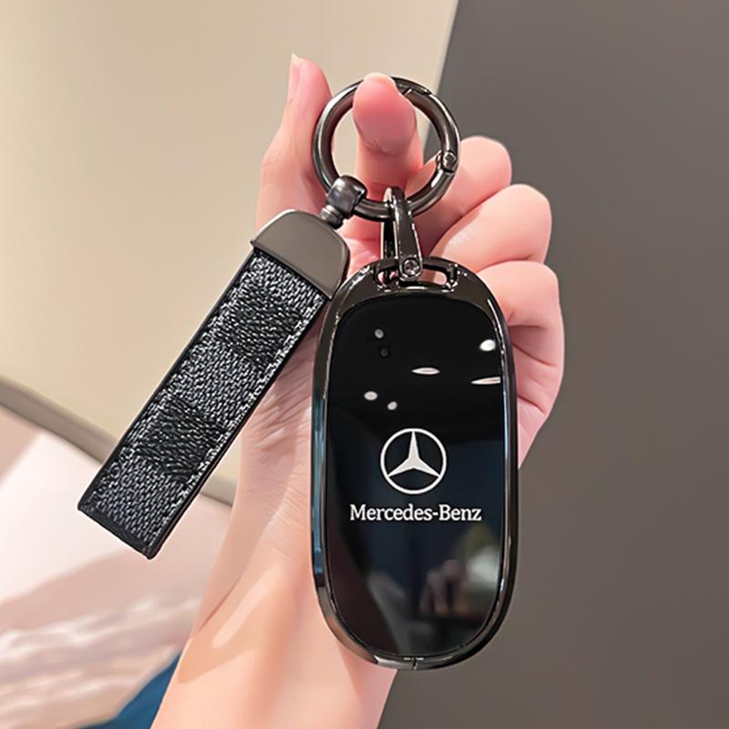 VFO1 Car Key Case Cover Shell Protector For Mercedes Benz 2021 C /S Class W223 W206 S350L S400L S450L S500L Accessories