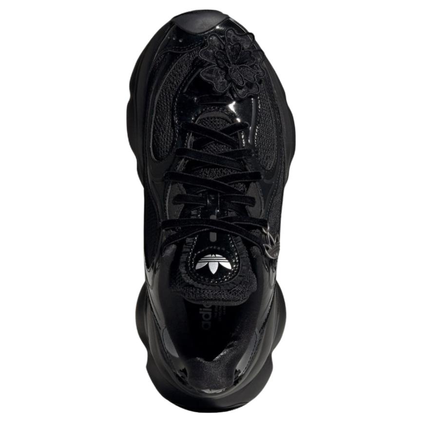 Adidas Originals Ozvenuz Удобные Универсальные Прочные Низкие Повседневные Кроссовки Женские Повседневные Кроссовки Черные HQ2677