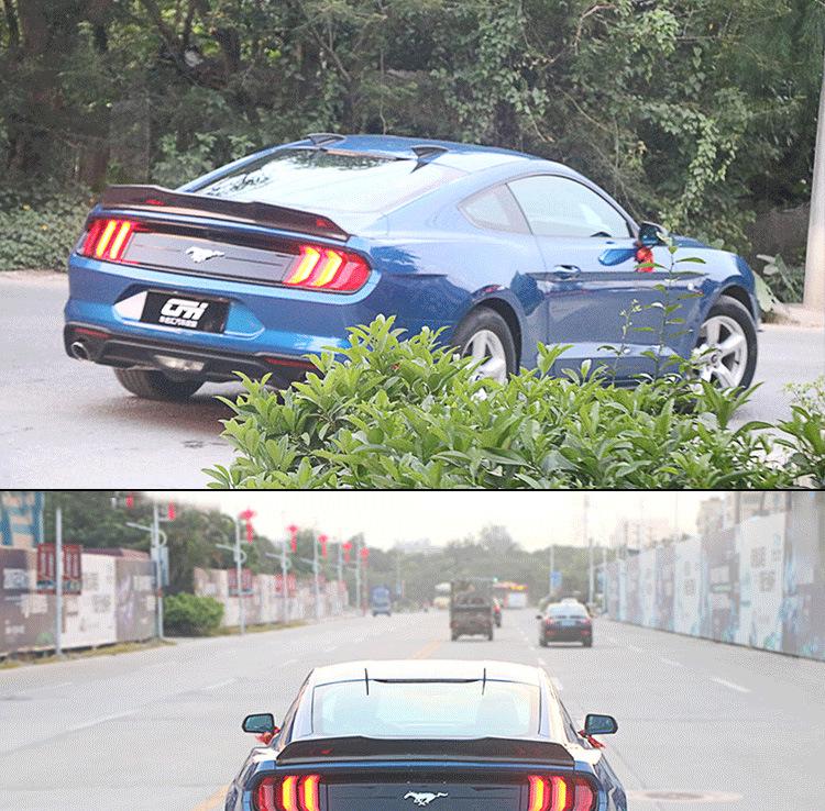 15-23 Ford Mustang Спойлер багажника из углеволокна: Стильный мод «Ветровое крыло»