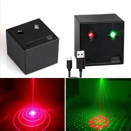 Мини DJ Свет Атмосферный Свет Перезаряжаемый Голосовое Управление Свет Настроения с 32 Световыми Эффектами Вечериночный Свет для Кемпинга Поездок на Машине Синхронизация с Музыкой Веселый Подарок