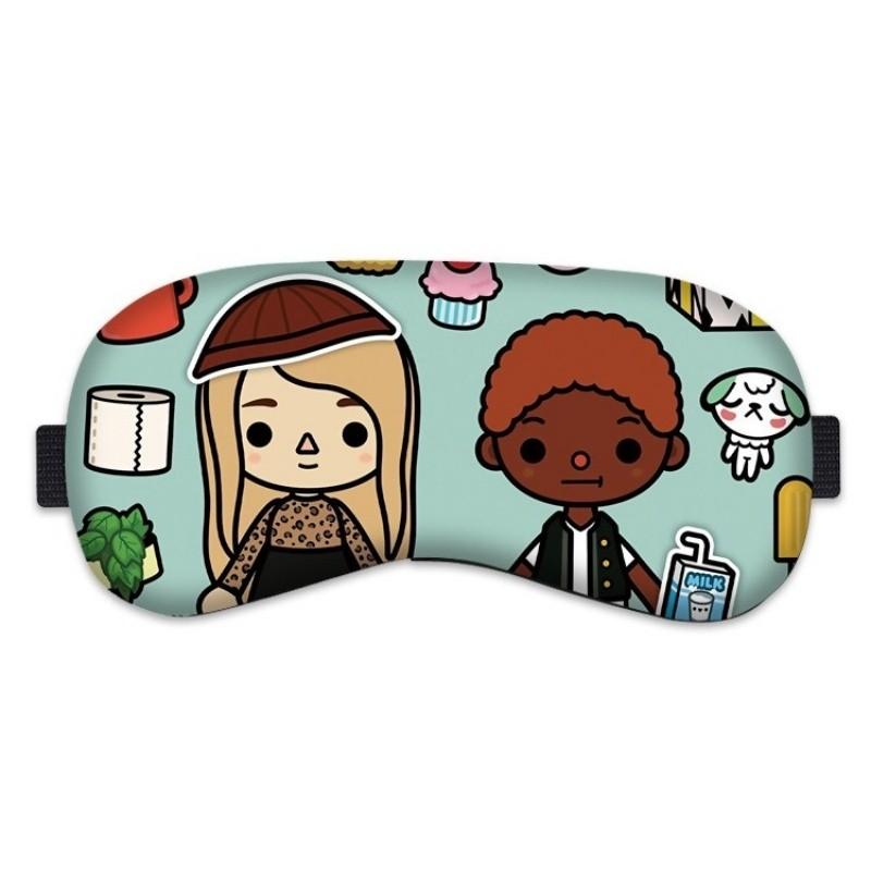 Toca Life World Print Blackout Sleep Eyes Mask Eye Covers