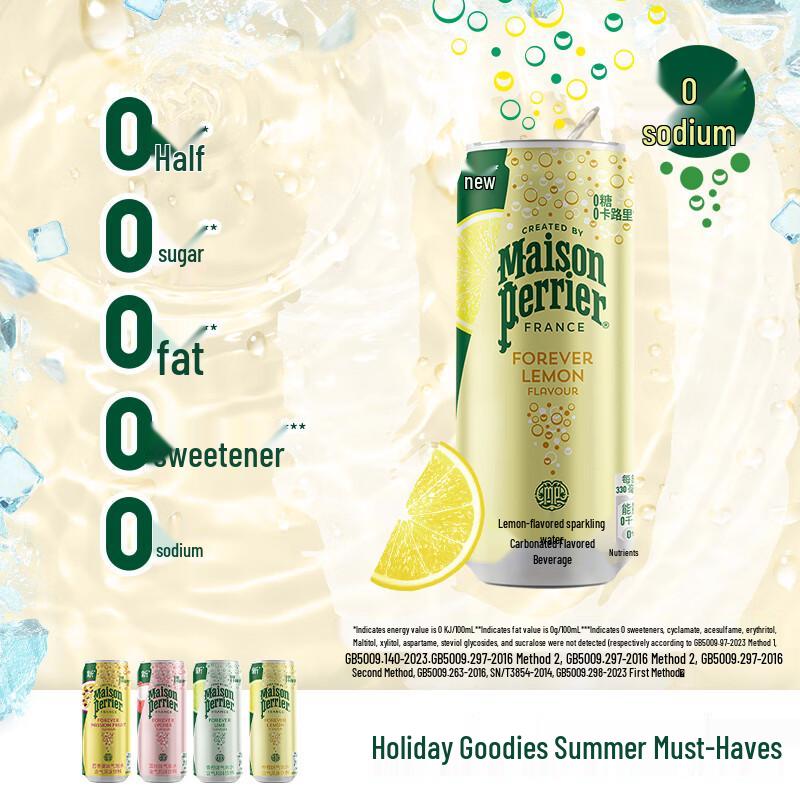 Perrier Zero Sugar Sparkling Water