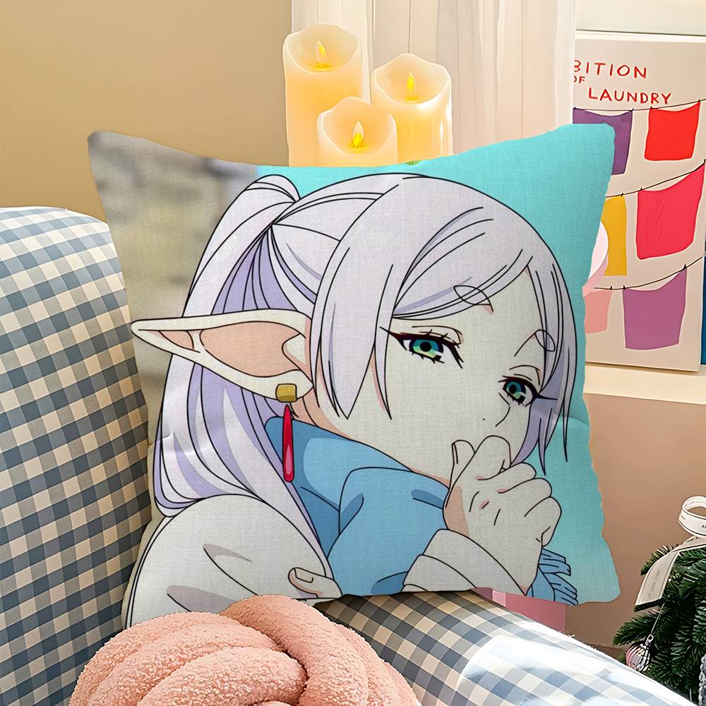 Милая наволочка Sousou No Frieren чехол на подушку для дивана домашний декор детская игрушка