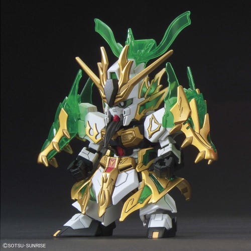 SD Gundam Sangoku Soketsuden: Guan Yu Unchou Nu Gundam, Color-Coded Plastic Model BAS5056755