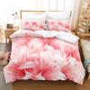 Комплект постельного белья Pink Rose, романтический подарок на День святого Валентина, комплект постельного белья Queen King Size, полиэстеровое одеяло