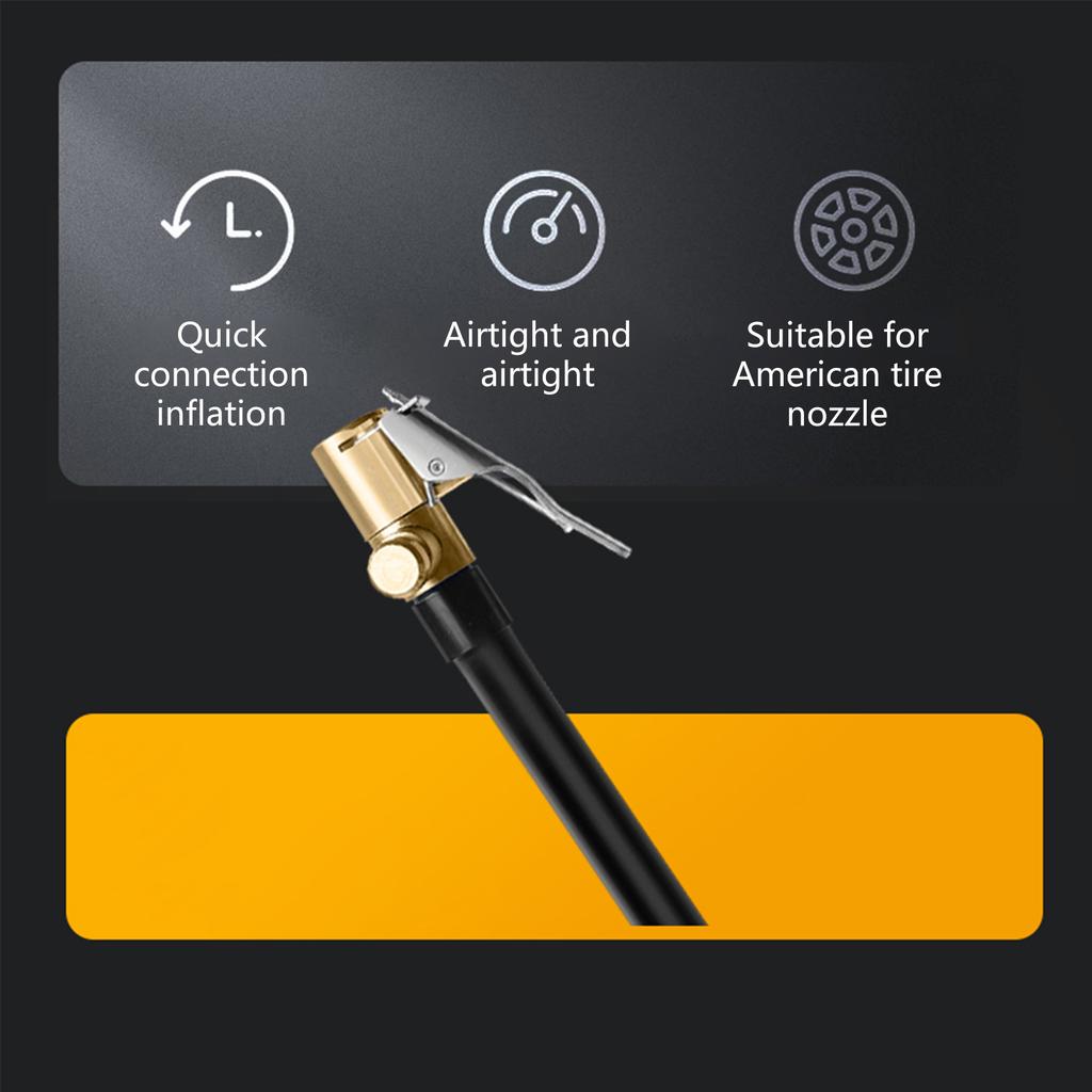 Удлинительный шланг воздушного насоса, удлиненная трубка для накачивания воздуха, надувной шланг для рта, трубка насоса для автомобилей, мотоциклов, скутеров