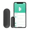 Edison Smart Door Sensor Get Notifications Via App Works with Smart Appliances Compatible with Alexa Sensor (Black) - - - - Opening/Closing