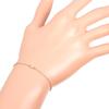 TIFFANY&Co. By the Yard Bracelet Wrist Size7.5" K18 Pink Gold/diamond 1.26g Women Used