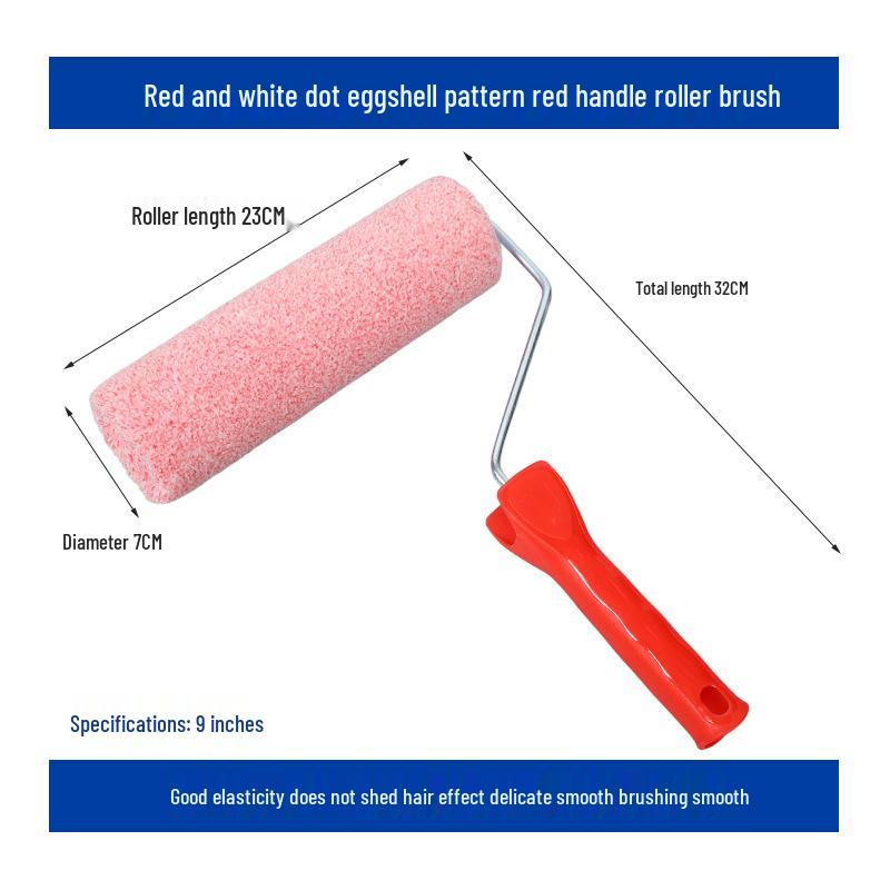 9-дюймовый текстурный валик без ворса для латексных и масляных красок
