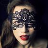 Elegant Lace Masquerade Eye Mask for Christmas and Parties