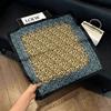Silk scarf small square scarf feeling headband tied hair spring summer autumn feeling trend versatile fashion tied bag scarf scarf