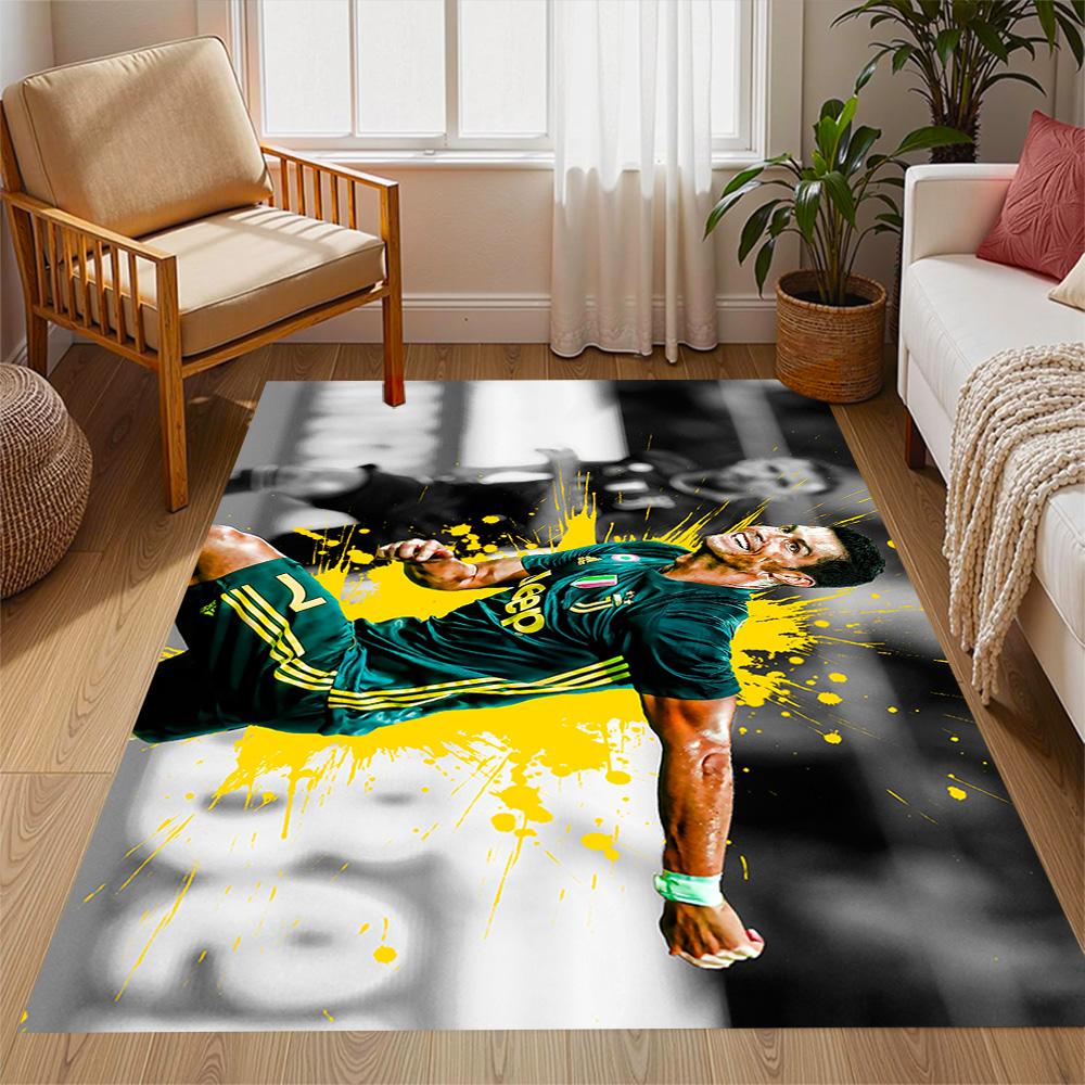 Green Polo Shirt Fashion Area Rug Suitable for Playrooms Kitchen Foyer Living Rooms Antislip Carpet Anime Office Decor