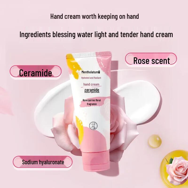 Mentholatum Rose Hydrating Hand Cream (3-Pack)