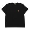 MaiSon KitSune Lw00105kj0008 P199 Fox Head Patch Women S Short Sleeve Tee