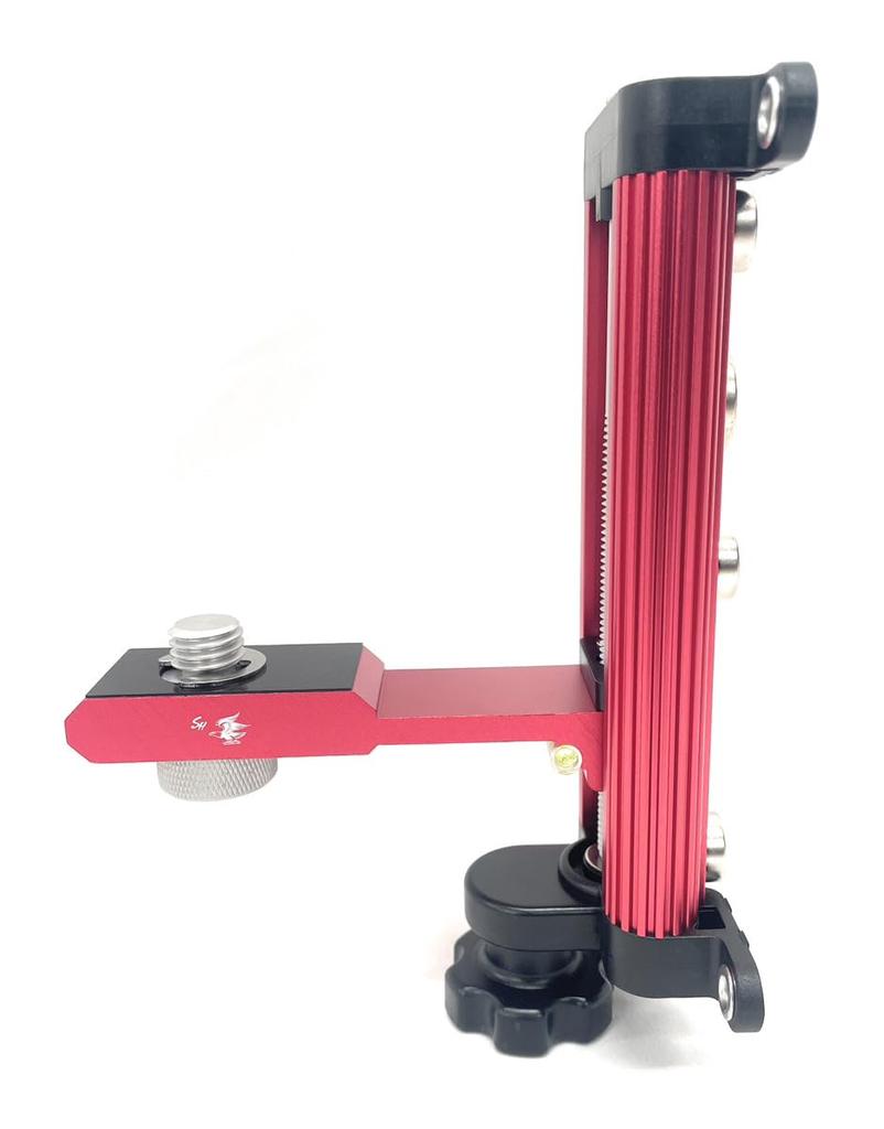 Light Sky Holder Tool Magnet Type Strong Laser Marker Marker Holder Magnet Level Level No Tripod Required Clamp Lifting Adjustment Function (Red)