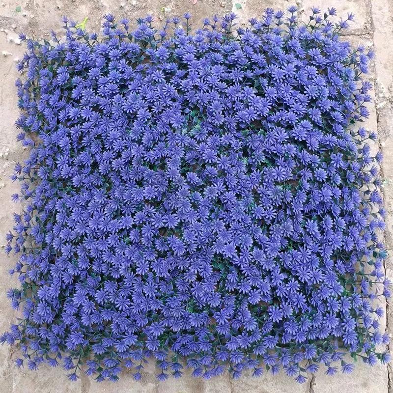 Simulation Green Sculpture Plant Wall, Outdoor Sunscreen, Sunflower Lawn, Garden Landscape Decoration Modeling Background Wall