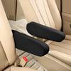2 PCS Universal Replacement Car Front Seat Armrest Covers, Soft Elastic Breathable Fabric, Easy Installation, Protects from Scratches and Stains,