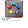 1 Set Korean Traditional 5 Stone Pebbles Game Set Enhance Hand-Eye Coordination Portable Sieve Set with Chassis