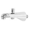 G1/2 Tub Spout Semicircle Simple Concealed Bathtub Faucet with Diverter for Bathroom Bathtub