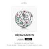 BAMOER Стерлингового Серебра 925 пробы Dream Garden Круглые Бусины Подвески Подходит Для Женщин Оригинальный Браслет Весенняя Коллекция Изящных Ювелирных Изделий