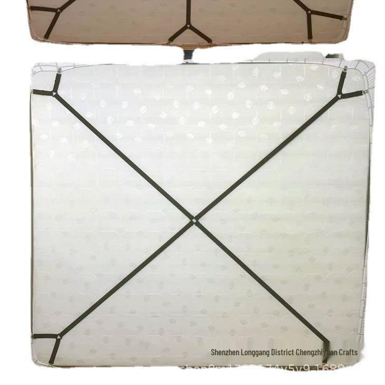 Регулируемый 6-сторонний фиксатор для простыни с 12 зажимами – Противоскользящий и надежный захват