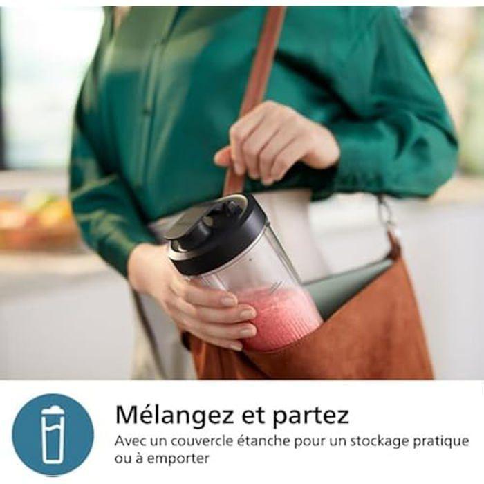 Bol mixeur blender - PHILIPS - 5000 Series - 800W - ProBlend Plus - 1,5L