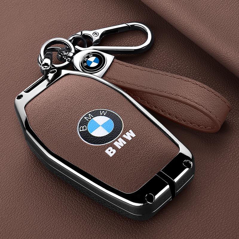 DECW8 Zinc Alloy Car LED Display Key Case Cover Shell For BMW 5 6 7 Series X3 X4 X5 X7 G30 G31 G11 G12 G01 GT G32 i8 Keyless Accessory