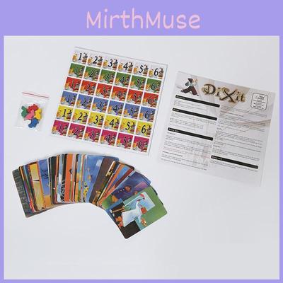 Карточная игра Dixit для детей и взрослых с бумажным материалом и функциями, стимулирующими мозг