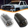 Solar Roof Mouse Light Car Roof Light Truck Pickup Light Yellow LED Ceiling Roof Indicator Warning Light Car Height Modifie X6S8