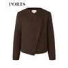 PORTS Women's Short Wool Blend Commuter Coat