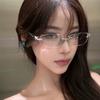 1 Pair of Women's/unisex - Modern Minimalist Fashion Frameless Glasses Holiday Accessories