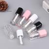 6ML Transparent Empty Lip Gloss Tubes with Big Brush Plastic Lip Balm Mini Sample Cosmetic Container for Lipstick Samples