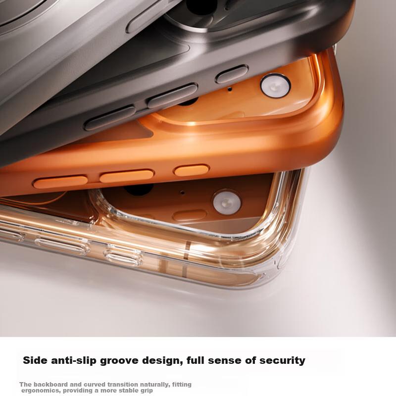 TORRAS iPhone 17 Case O1SGlobal Bestseller | Full Coverage for Camera ButtonsCompatible with Apple 17, Magnetic Charging Stand, Transparent