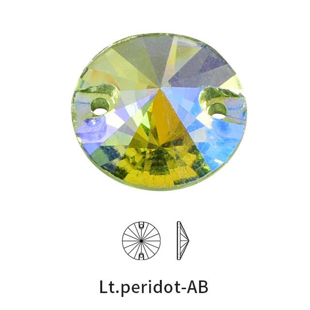 Hand Sewn Drill Flat Buckle, Special-Shaped Ab Color Crystal Glass Round Satellite Diy Clothing Wedding Rhinestone Jewelry Accessories