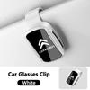 ADI1  Car Visor Sunglasses Holder Multi-purpose VehicleVisor Storage Clip For Citroen C3 C4 X7 Xsara Picasso Crosser C-ELYSEE NEMO VTS