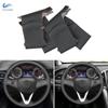 Perforated Leather Steering Wheel Cover For Opel Vauxhall Holden Astra K Corsa E Crossland X Insignia CT Karl Zafira C