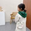 Очаровательная плюшевая детская сумка через плечо с милым мультяшным дизайном для мальчиков и девочек, для малышей