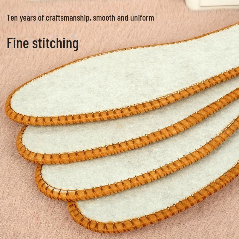 Зимние стельки из шерсти альпаки с бархатным наполнителем — теплые, впитывающие пот и удобные для занятий спортом