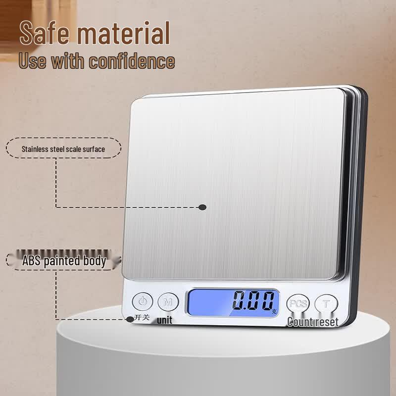 Ru Han High-Precision 3kg/0.1g Electronic Kitchen Scale