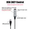 Rgb Lighting Controller 5V 4 Pins Smart 3Key RGB Led Controller USB Receiver RGB Led Lights Color Changing Smart Controller