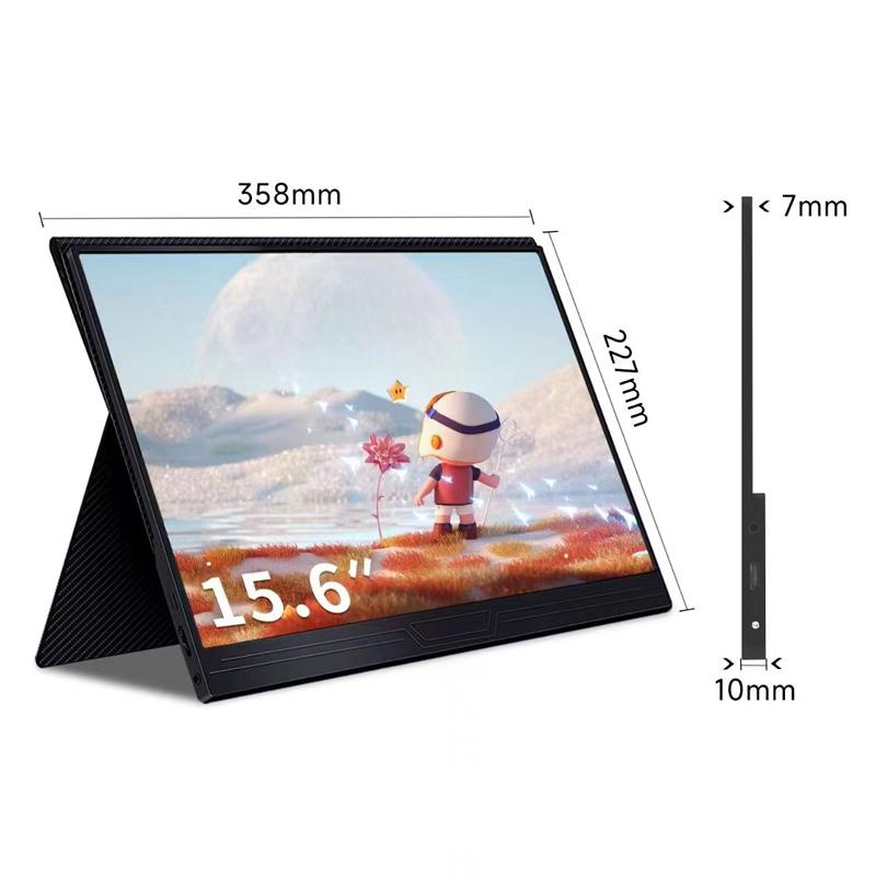 14/15,6-дюймовый портативный монитор с сенсорным экраном 1920*1080 для ноутбука XBox PS4/5 Switch сотовый телефон ПК расширение Mobile Touch Mointor