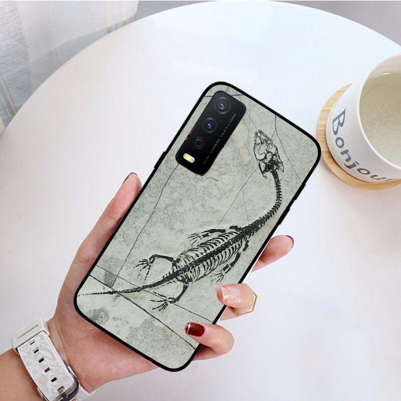 Биологические ископаемые Растение Динозавр Рыба Черепаха Для vivo Y31 Y30 Y33S Y11S Y12S Y17 Y20S Y21S Y1S Y53S Y15 Y91C V23 Чехлы coque