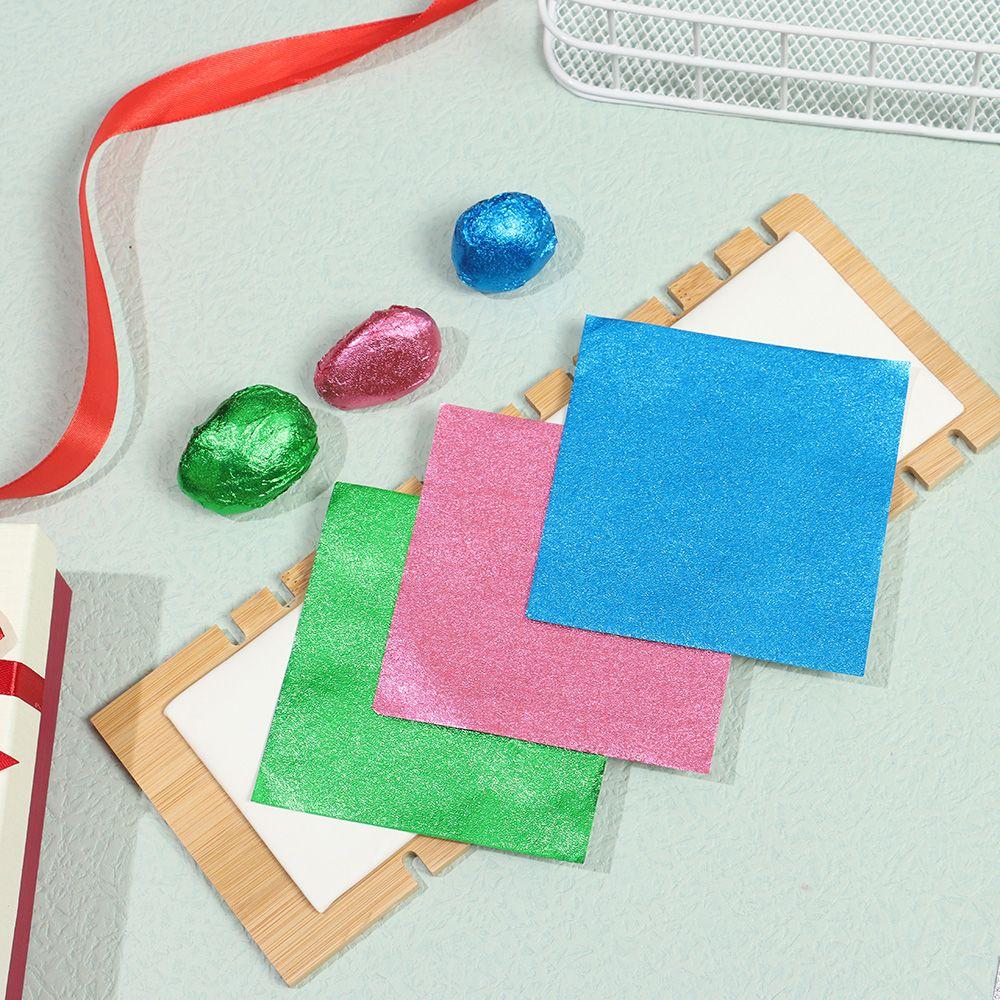 Праздничные принадлежности Позолоченное украшение Выпечка Конфеты Шоколад Упаковка Бумага Алюминиевая фольга Оберточная бумага