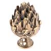 Boshan Censer Sandalwood Incense Burner Metal Alloy Zen Decorations Crafts