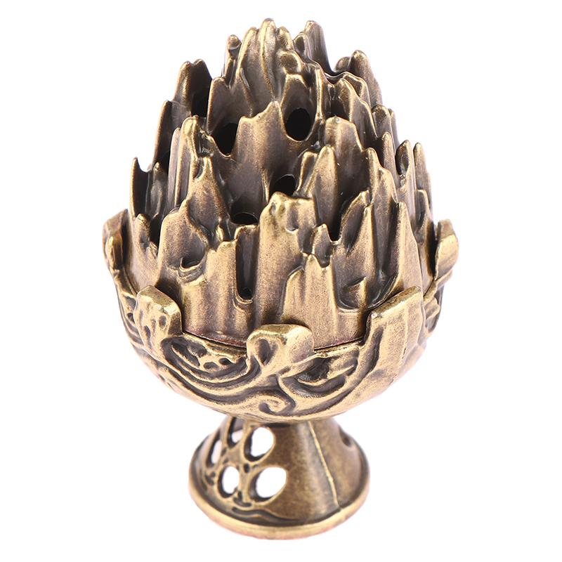 Сплав Мини Boshan курильница для благовоний Китайский Древний Дом Внутреннее Украшение Сандаловая Палочка Держатель для благовоний Настольные Украшения