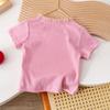 Летняя футболка с короткими рукавами для девочек с кружевом и кружевными рукавами, универсальный и модный топ из ледяного шелка